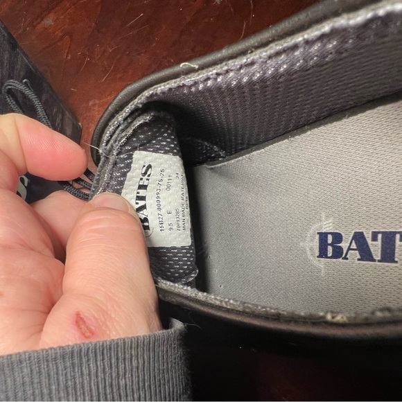 NWB Bates Men Patent leather Dress Cadet formalwear size 9.5E wide width - Picture 8 of 13